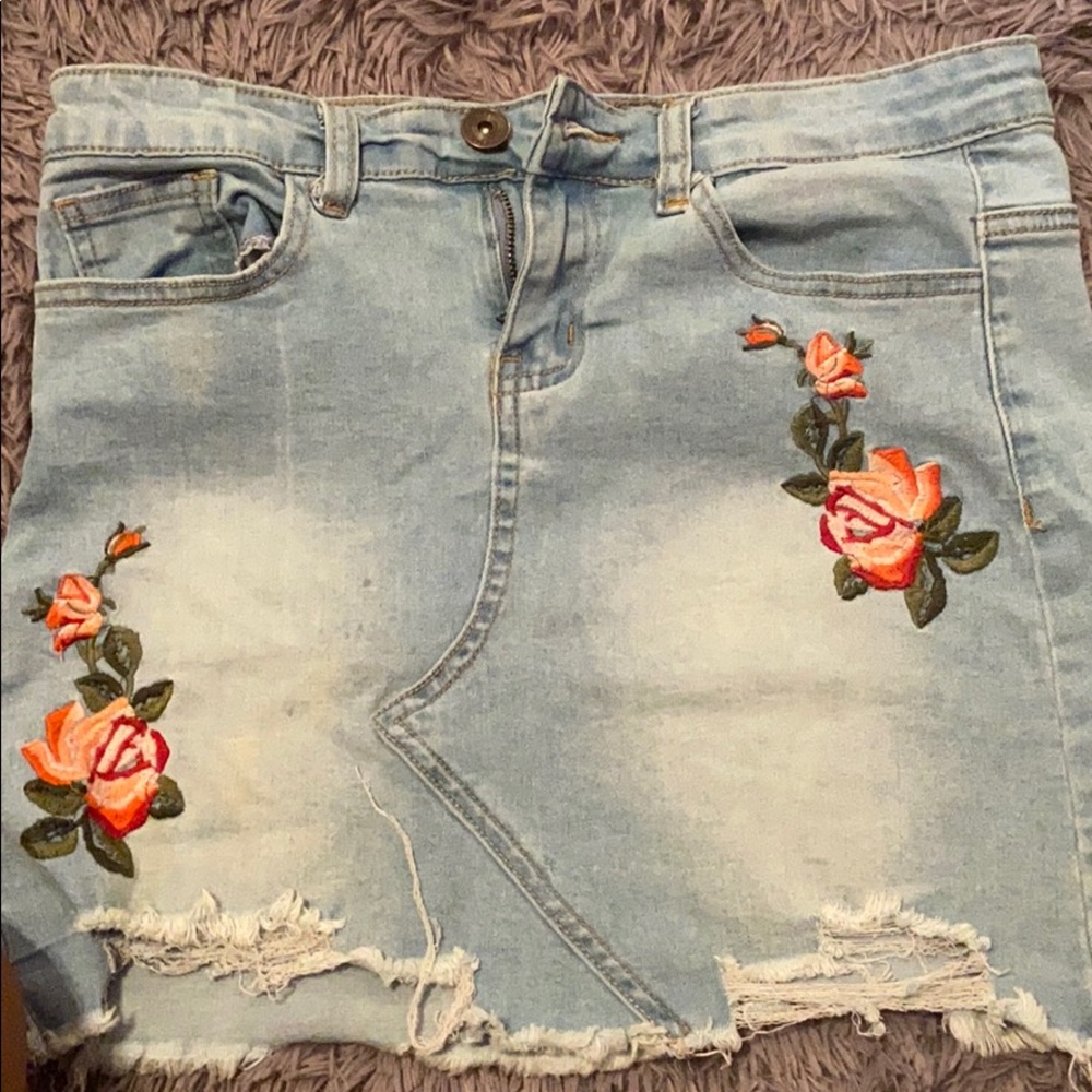 Jean skirt